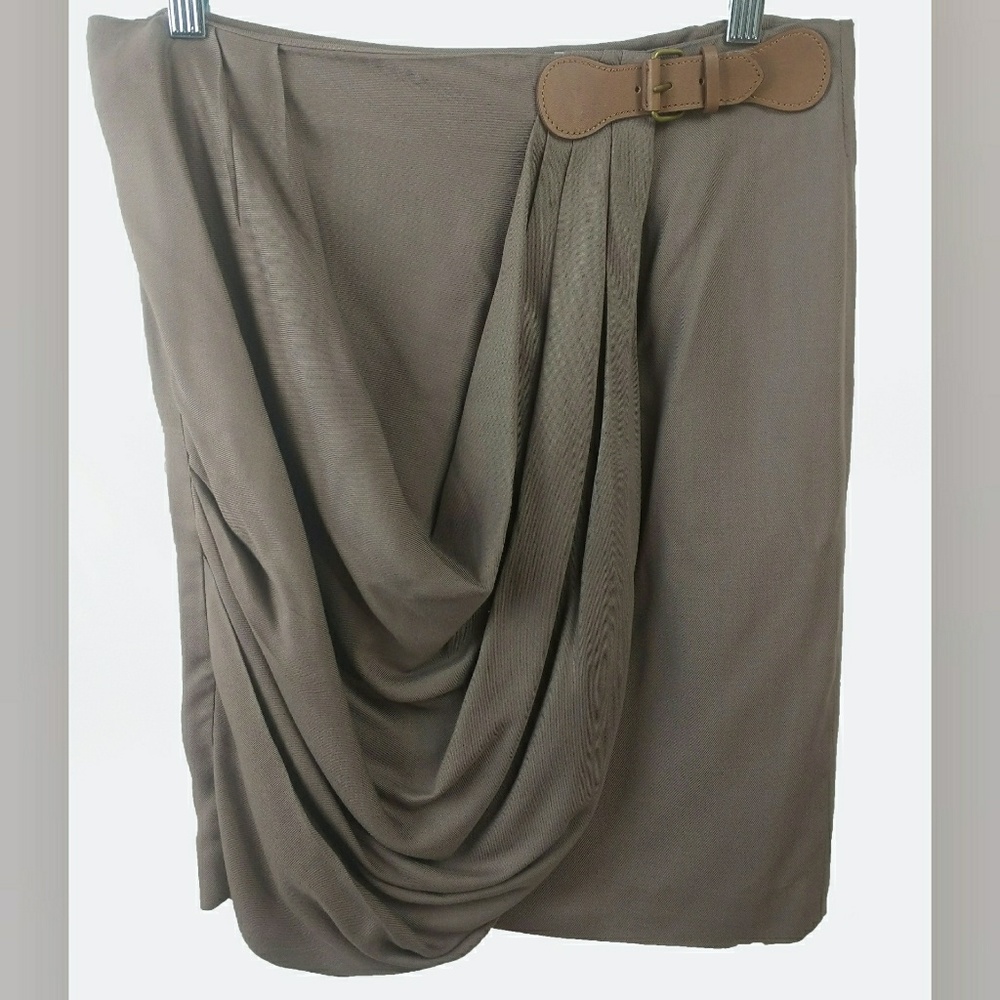 Tibi Brown  Skirt